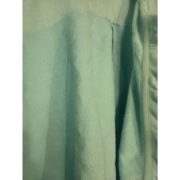 Eleven Paris Oversized French Terry Raglan Button Up Collared Sweatshirt Sz. L - Picture 8 of 8